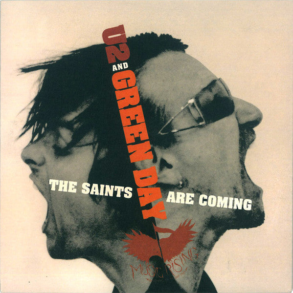U2 And Green Day : The Saints Are Coming (7", Single, Ltd, Num)