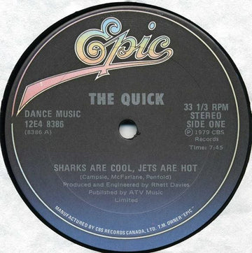 The Quick : Sharks Are Cool, Jets Are Hot / Arabian Nights (12")