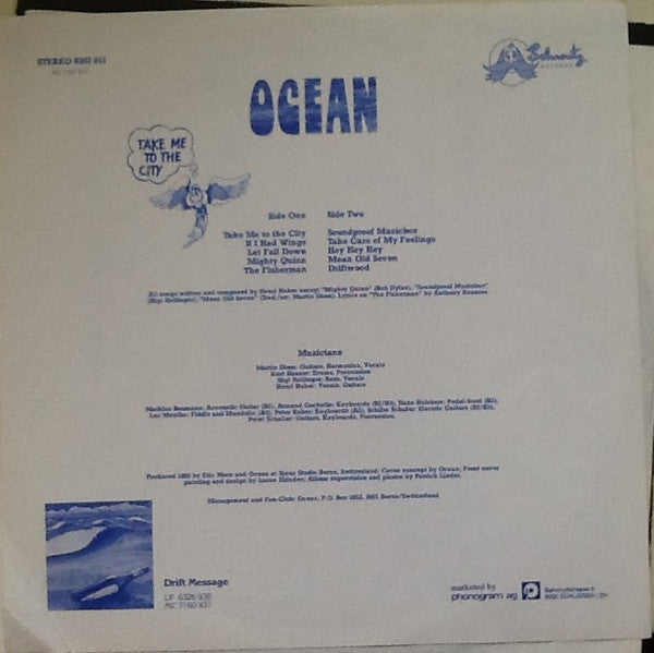 Ocean (31) : Take Me To The City (LP, Album)