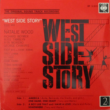 Leonard Bernstein : West Side Story - Vol.2 (7", EP)