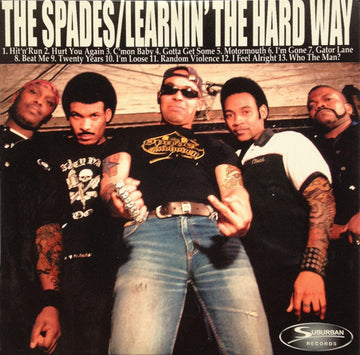 The Spades : Learnin' The Hard Way (CD, Album, Promo)