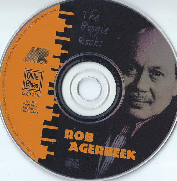 Rob Agerbeek : The Boogie Rocks (CD, Album)