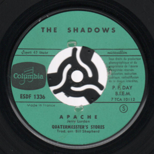 The Shadows : Apache (7", EP)