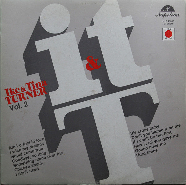 Ike & Tina Turner : Ike & Tina Turner Vol. 2 (LP, Album, Comp)