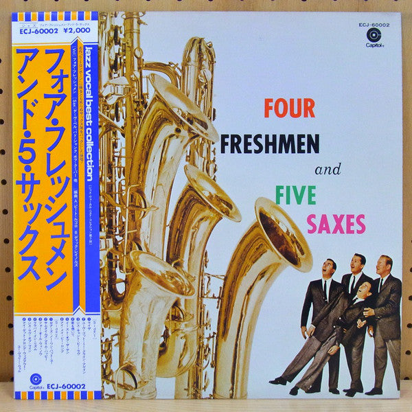 The Four Freshmen : Four Freshmen And Five Saxes (LP, Album, RE)