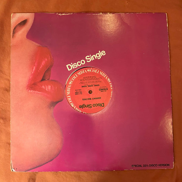 Johnny Mathis : Begin The Beguine / Gone, Gone, Gone (12", Single)