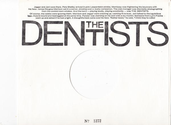 The Dentists : Naked (10", EP, Num)