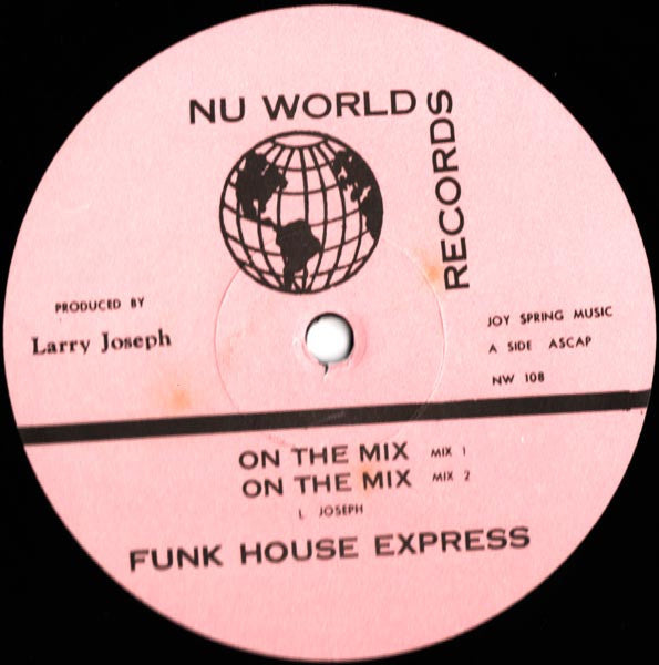 Funk House Express : On The Mix (12")