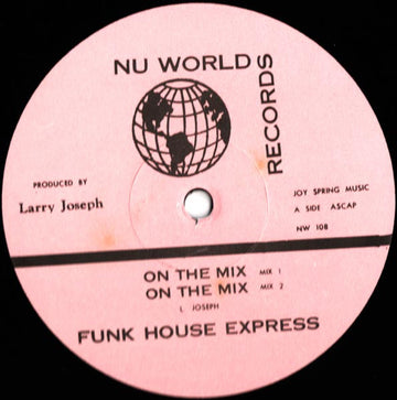 Funk House Express : On The Mix (12")