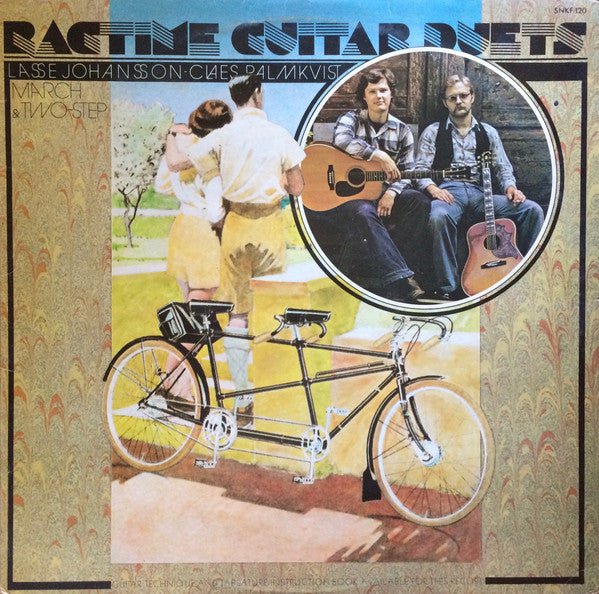 Lasse Johansson (2) - Claes Palmkvist : Ragtime Guitar Duets (March & Two-Step) (LP, Album)