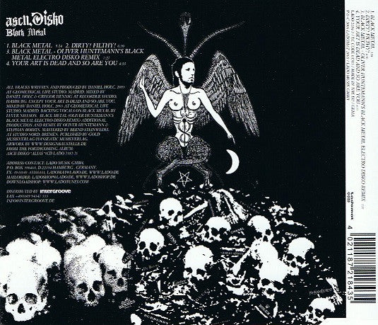 Ascii Disko : Black Metal (CD, Maxi)