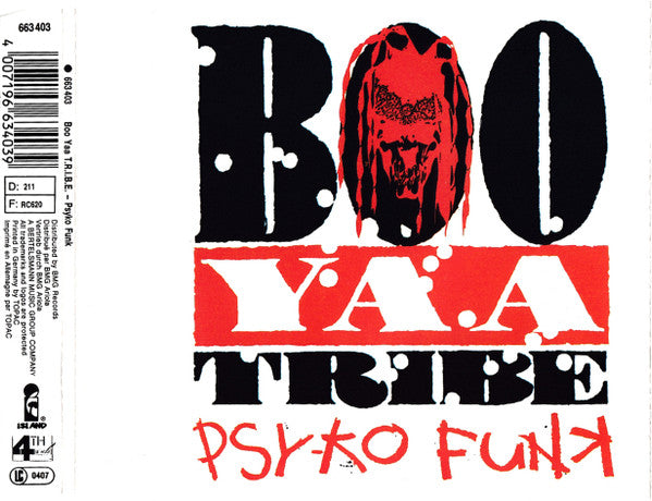 Boo-Yaa T.R.I.B.E. : Psyko Funk (CD, Maxi)