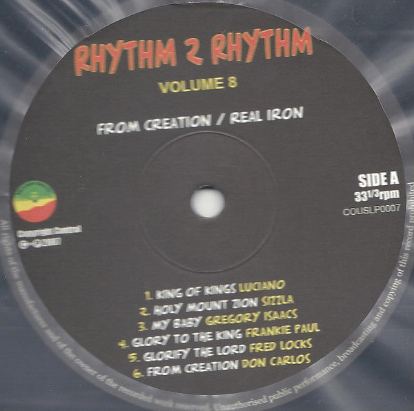 Various : Rhythm 2 Rhythm Volume 8: From Creation / Real Iron (LP)