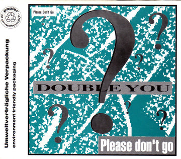 Double You : Please Don't Go (CD, Single, Car)