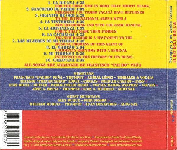 Peregoyo Y Su Combo Vacaná : El Rey Del Currulao (CD, Album, Dig)