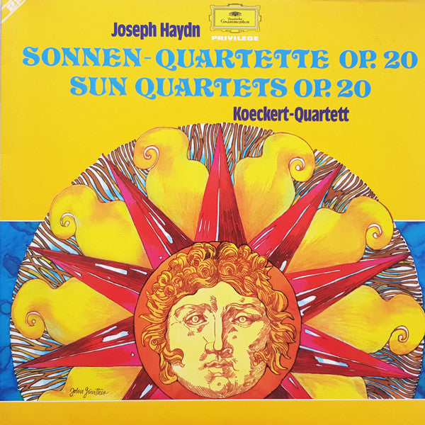 Joseph Haydn, Koeckert-Quartett : Sonnen-Quartette Op. 20 = Sun Quartets Op. 20 (2xLP, Album)