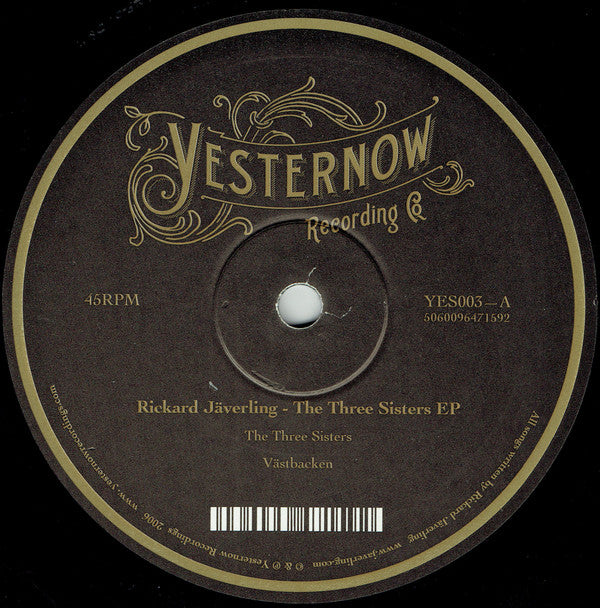 Rickard Jäverling : The Three Sisters EP (10", EP)