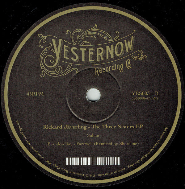 Rickard Jäverling : The Three Sisters EP (10", EP)
