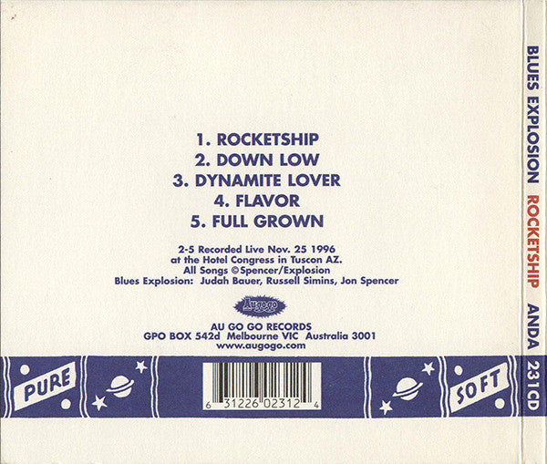 The Jon Spencer Blues Explosion : Rocketship (CD, Single)