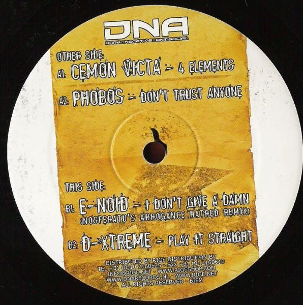 Various : 4 Elements E.P. (12", EP)