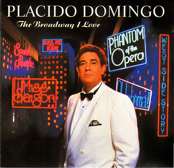 Placido Domingo : The Broadway I Love (CD, Album)