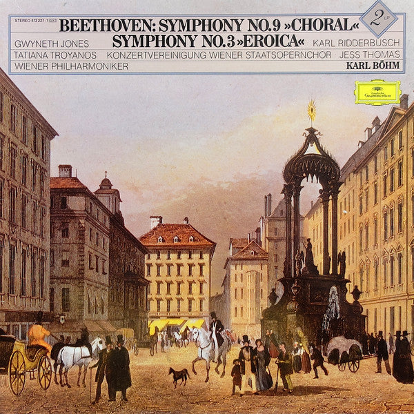 Ludwig van Beethoven, Karl Böhm : Symphony No. 9 "Choral" / Symphony No. 3 "Eroica" (2xLP, Comp, Box)