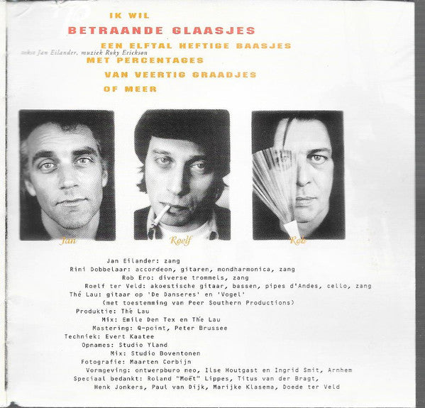 Trio Bier : Verspilde Tranen (CD, Album)