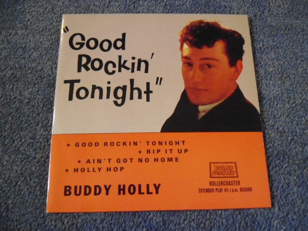 Buddy Holly : Good Rockin' Tonight (7", EP, W/Lbl)