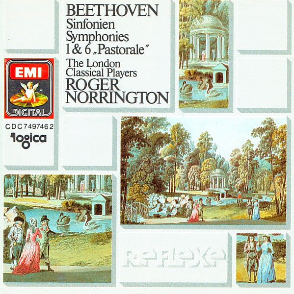 Ludwig van Beethoven - London Classical Players, Roger Norrington : Sinfonien = Symphonies 1 & 6 "Pastorale" (CD, Album)