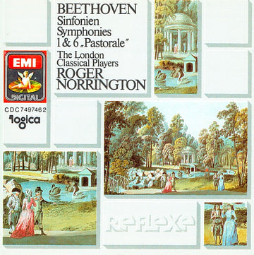 Ludwig van Beethoven - London Classical Players, Roger Norrington : Sinfonien = Symphonies 1 & 6 "Pastorale" (CD, Album)