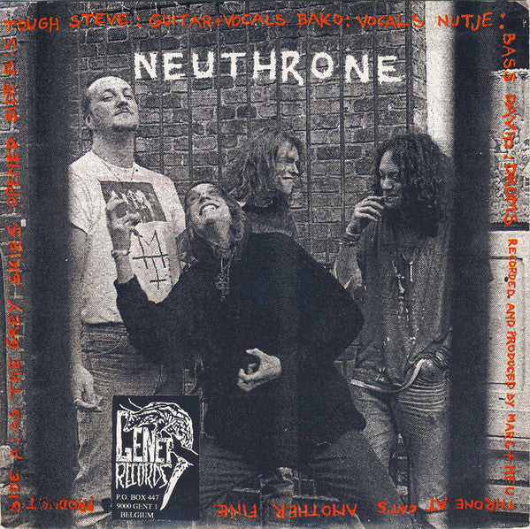 Neuthrone : As The Grey Skies Opened / Stough (7")