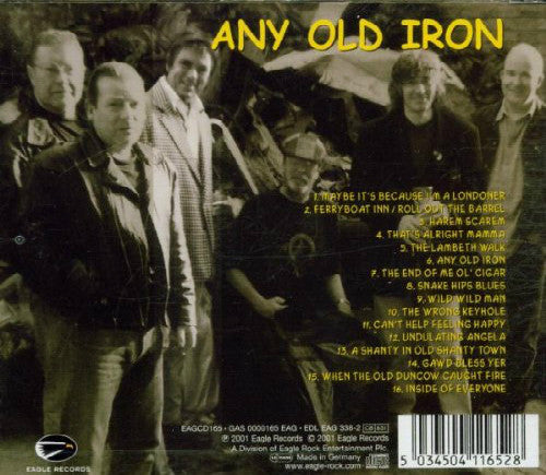 John 'Snakehips' Johnson : Any Old Iron (London Classics Like You've Never 'Eard 'Em Before) (CD, Album)