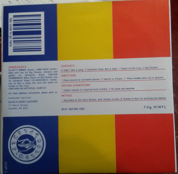 Olives Hairy Custard : Original Flavour (7", EP, 70 )