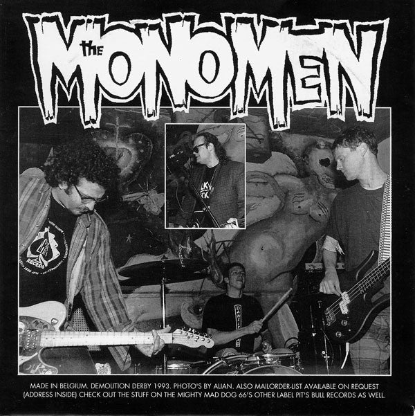 The Mono Men / The Apemen : Dragstrip / Intoxica (7", Single)