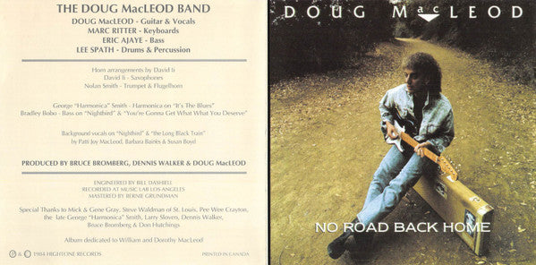 Doug MacLeod : No Road Back Home (CD, Album, RE)