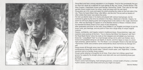 Doug MacLeod : No Road Back Home (CD, Album, RE)