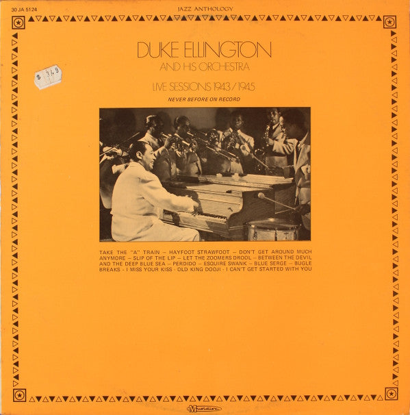 Duke Ellington And His Orchestra : Live Sessions 1943/1945 (LP)