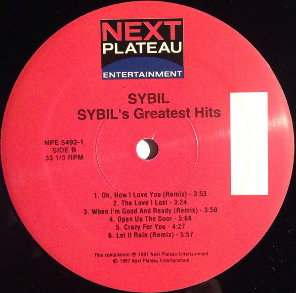 Sybil : Sybil's Greatest Hits (LP, Comp)