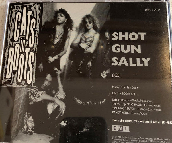 Cats In Boots : Shot Gun Sally (CD, Single, Promo)