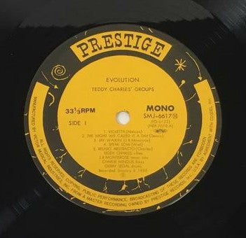 Teddy Charles, Shorty Rogers, Jimmy Giuffre, Charles Mingus, Shelly Manne : Evolution (LP, Comp, Mono, RE, RM)