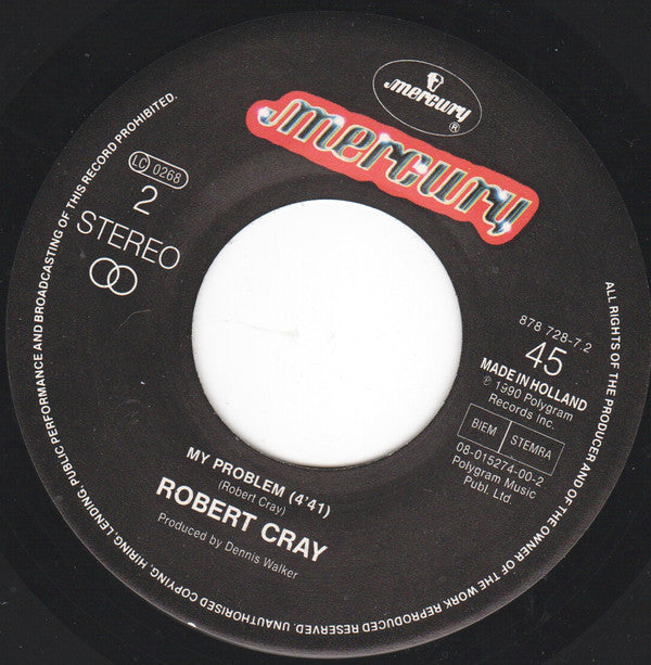 Robert Cray : Bouncin' Back (7", Single)