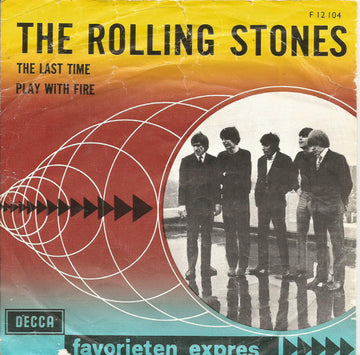 The Rolling Stones : The Last Time / Play With Fire (7", Single, Mono)