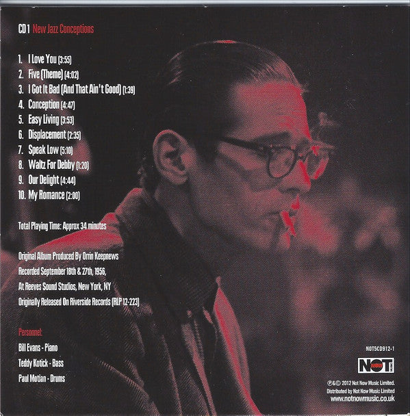 Bill Evans : The Riverside Years (5xCD, Album, RE, RM + Box, Comp)