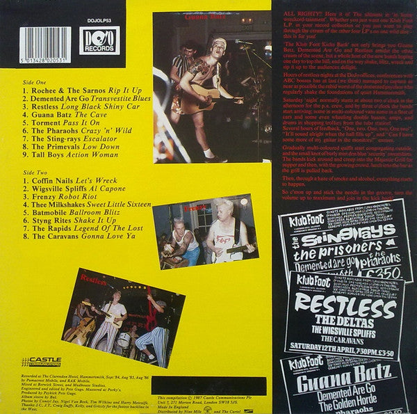Various : The Klub Foot Kicks Back (LP, Comp)