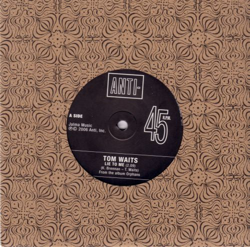 Tom Waits : Lie To Me (7", Promo)