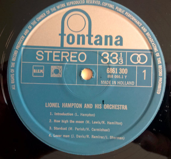 Lionel Hampton And His Orchestra : Flying Home (LP, Club, RE, Ste)