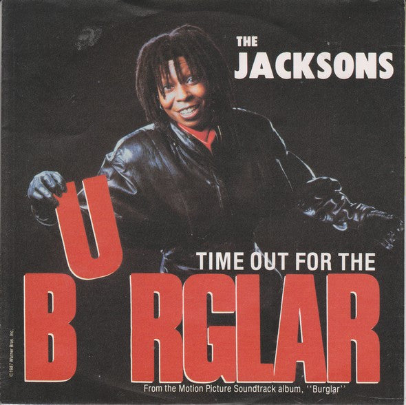 The Jacksons / The Distance (2) : Time Out For The Burglar (7", Single)