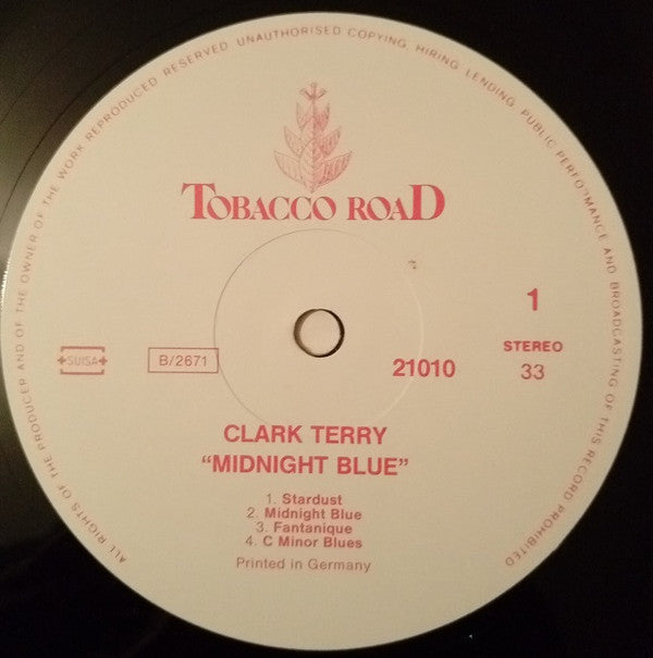 Clark Terry : Midnight Blue (LP, Album)