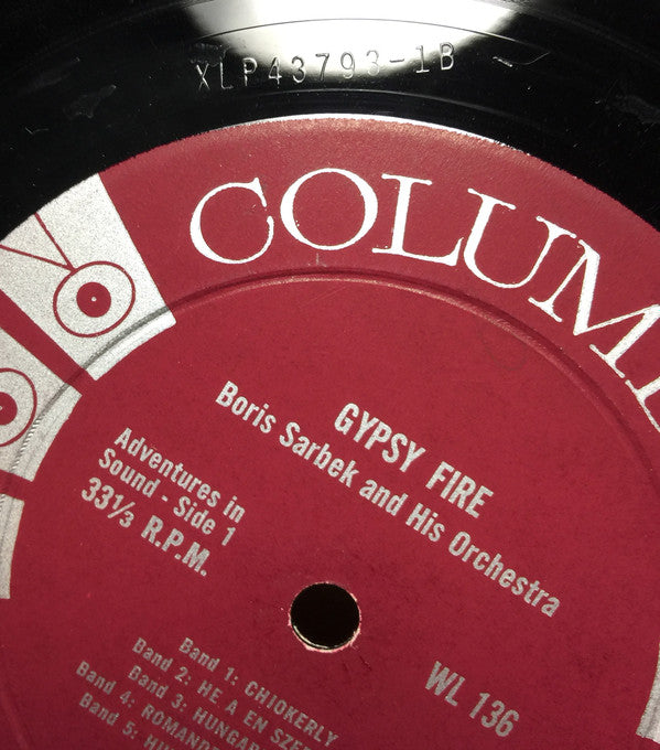 Boris Sarbek Et Son Orchestre : Gypsy Fire (LP)