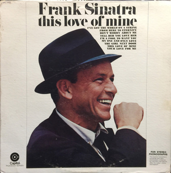 Frank Sinatra : This Love Of Mine (LP, Comp)